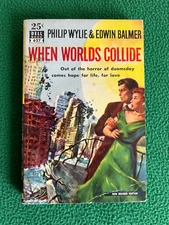 WHEN WORLDS COLLIDE Philip Wylie & Edwin Balmer 1952 Dell Paperback