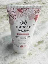 Honest Gently Nourishing Moisturizes For 24 Hours Face Body Lotion:1.0 Fl oz-Mni