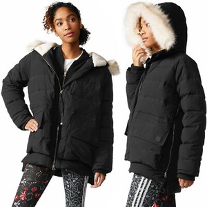 adidas Originals Womens Premium Quilted Parka Jacket New Padded Warm Winter  Coat | eBay