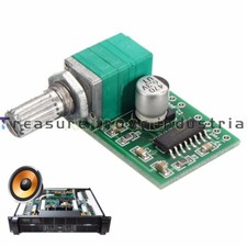 2PCS PAM8403 5V 2 Channel USB Power Audio Amplifier Board 3Wx2W Volume TOP