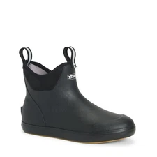 Xtratuf Men's 6 Inch Ankle Deck Boot - Black/Camo