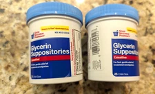 Good Neighbor Pharmacy Glycerin Suppositories Laxative Child Sz 50 ct exp:6/28