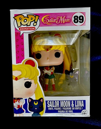 Sailor Moon \u0026 Luna #89 Funko POP! RARE 