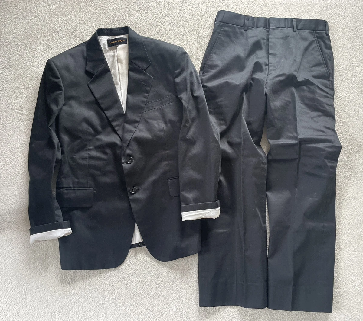 COMME DES GARCONS Vintage 1994 designer modern Jacket Pants suits