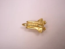 NASA Space Shuttle Rocket Launch Vehicle Mission Vintage Tie Tack Lapel Pin x13
