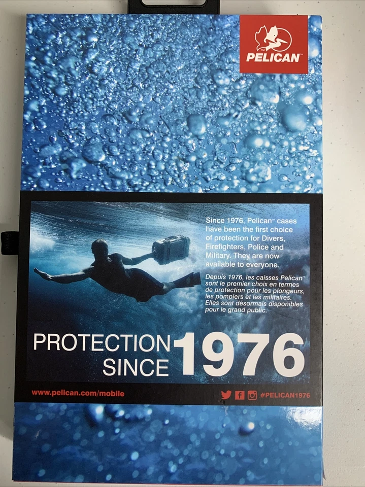 Pelican Marine Waterproof Case for iPhone 6/6s Plus Black Total Protection - Image 4 of 4