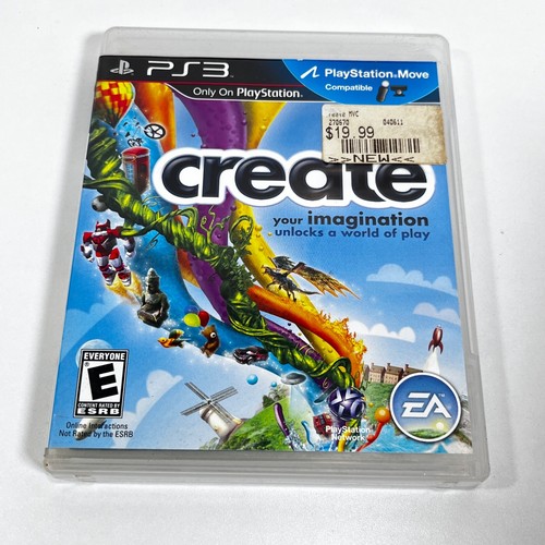 Create Game Sony PlayStation PS3 2010 Complete with Manual