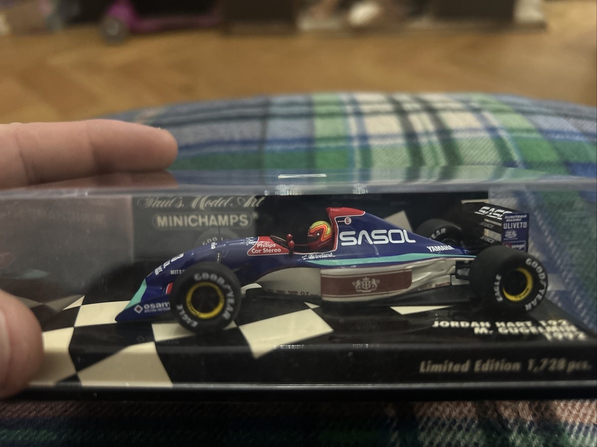 ミニカー MINICHAMPS Jordan 192 M. Gugelmin 1992 Minichamps Jordan Hart 192 1992 - Mauricio Gugelmin 1/43