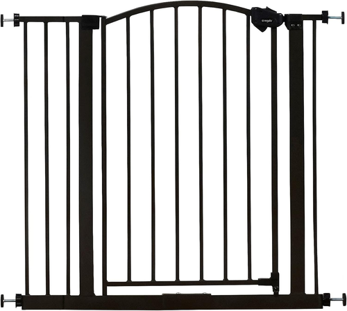 35 Zoll Home Accents superbreites begehbares Babytor, beinhaltet 4 Zoll, 8 Zoll - Bild 10 von 12