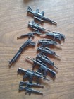Lot Of 12 MULTIPLE TOY LINES Weapons GUNS RIFLES  Accessories Parts Toys