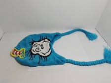 New With Tags. Dr Seuss Thing 1/2 Beanie Reversible Laplander Hat
