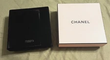 authentic "CHANEL" EMPTY GIFT BOXES (LOT OF 2) coco box PARFUM mademoiselle FELT