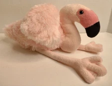 Pink Flamingo Plush 14"L by Adventure Planet