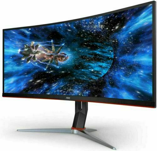 Ultrawide Screen Curved LCD Monitor 