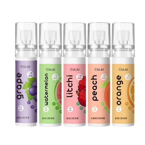 Fresh Breath Freshener Spray Deodorant Litchi Peach Flavor Portable. O5C0 A T1J8 - Picture 16 of 16