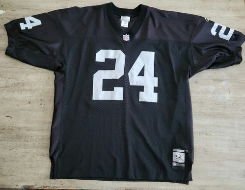 Reebok Charles Woodson Authentic Oakland Raiders NFL Trikot Gr. 52 Helmet Tag EUC - Bild 3 von 13