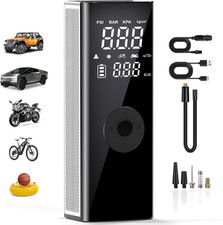 Portable Tire Inflator 20000mah 150 Psi Led Light Digital Gauge