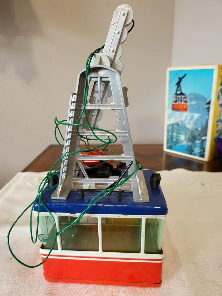 De colección LEHMANN Rigi Cable Teleférico Coche Tranvía Telesquí Estaño Litografía Juguete con Germen Foto 4 de 4