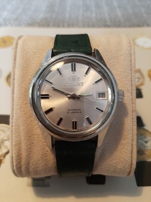  Orient Armbanduhr Automatic Vintage 21 Jewels neues Glas TOP Zustand  