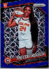2025 Panini Prizm WNBA #146 Aneesah Morrow Blue Velocity Prizms
