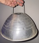 Vintage Industrial Workshop Metal Light Cover | 9.75”x4.5” — photo 5