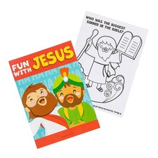 Fun with Jesus Joke Coloring Books - 12 pieces