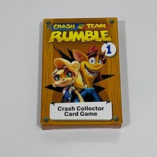 Mcdonald's 2023 Crash Team Rumble Crash Collector Card Game 1 Happy Meal Toy
