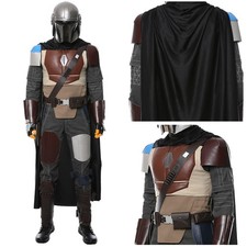 The Mandalorian Season 2 Din Djarin Cosplay Costume Outfit Uniform Party FullSet