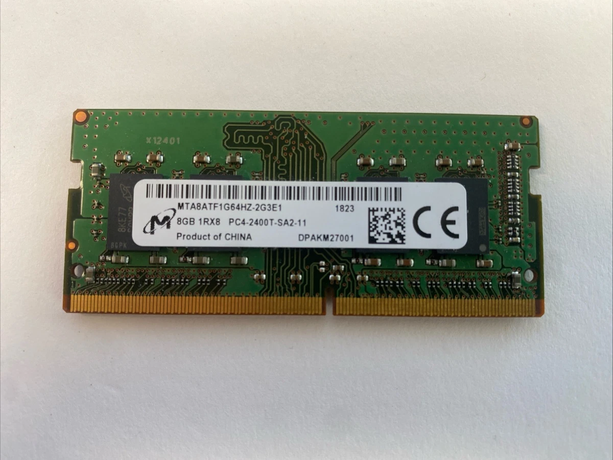 Micron PC4-19200 (DDR4-2400) Bus Speed Computer RAM 8 GB Capacity
