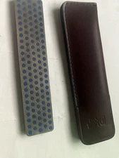 DMT 4 3/8" x 7/8" Diamond Whetstone Sharpener Tan Extra Extra Fine Grit A4EE