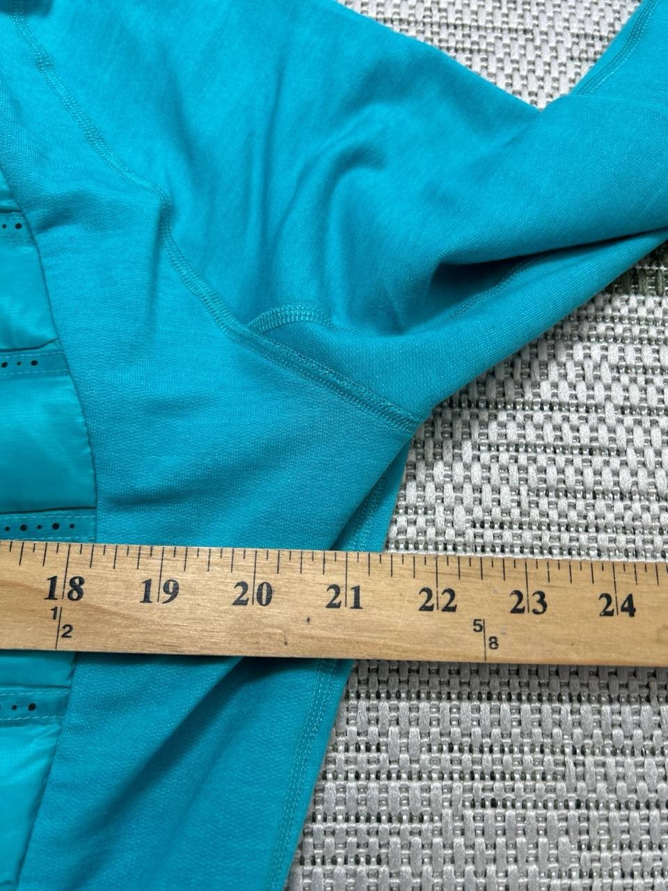 Nike Aeroloft 800 Hybrid Jacket Women XL Blue Stretch Insulated Full Zip Running image 5