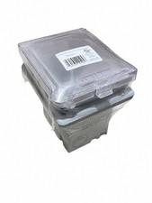 Hubbell TayMac MR420CG 1-Gang In-Use Cover Recessed Outdoor Outlet Kit 3R