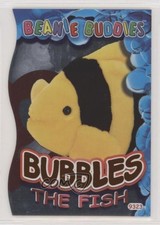1999 Ty Beanie Babies Series 4 & Buddies Chase Orange Bubbles the Fish #285 0b3