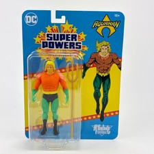 MCFARLANE DC SUPER POWERS CROWD FUND FUNDED AQUAMAN FIGURE COLLECTOR CLUB NEW