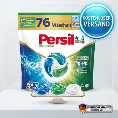 76 Wäschen Persil 4in1 Universal Excellence DISCS für Wäsche, 76 WL XXL - Bild 1 von 3