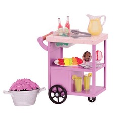 Our Generation OG Patio Treats Trolley Summer Play Food Set for 18" Dolls NEW