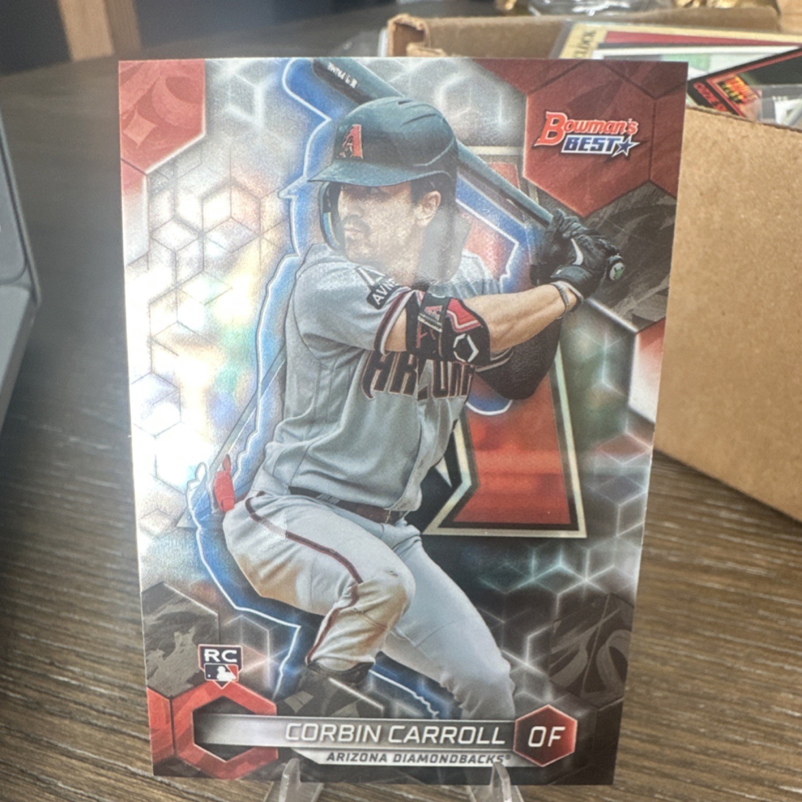 Topps 2023 Bowman's Best Rookie Corbin Carroll #20 Arizona Diamondbacks