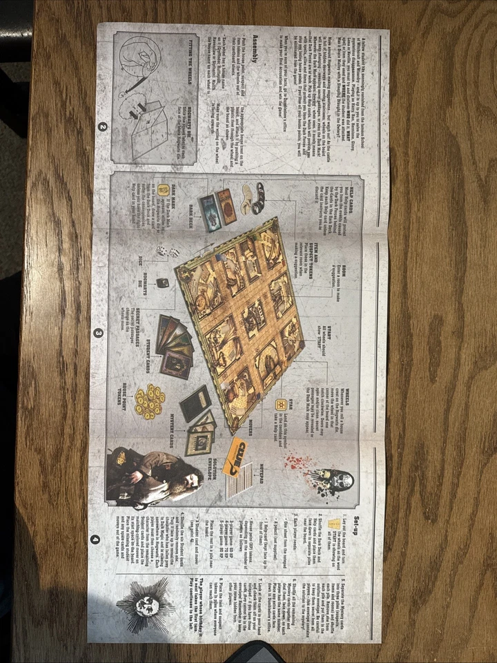 Pista Edición Harry Potter Instrucciones Solo 2008 Piezas de repuesto Piezas Foto 2 de 3