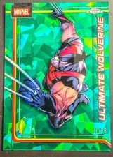 2026 Topps Chrome Marvel Sapphire Ultimate Wolverine #184 Green Sapphire 10/99