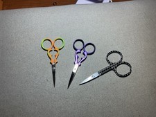 3 Pair of Embroidery Scissors