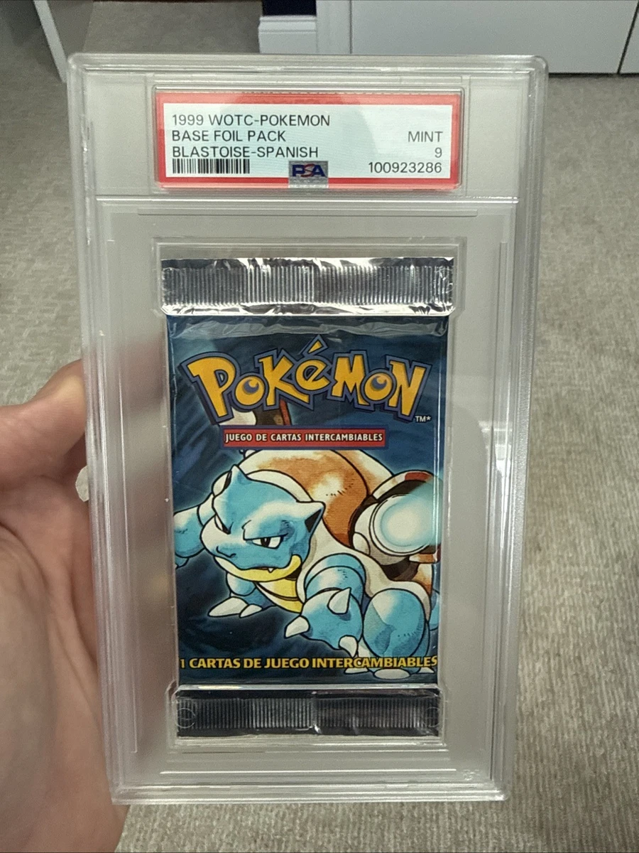 Pokémon TCG Base Set Grade 9 Sealed Collectible Card Game Packs