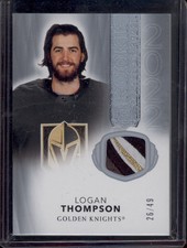 2021-22 The Cup Logan Thompson Rookie Class of 2022 Sick Logo Patch RC SP /49
