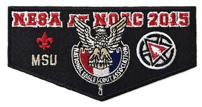 NOAC 2015 National Eagle Scout Association NESA Centennial Pocket Flap  OA  BSA