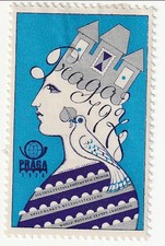 Czechoslovakia - PRAGA 1978 label(M)(7)