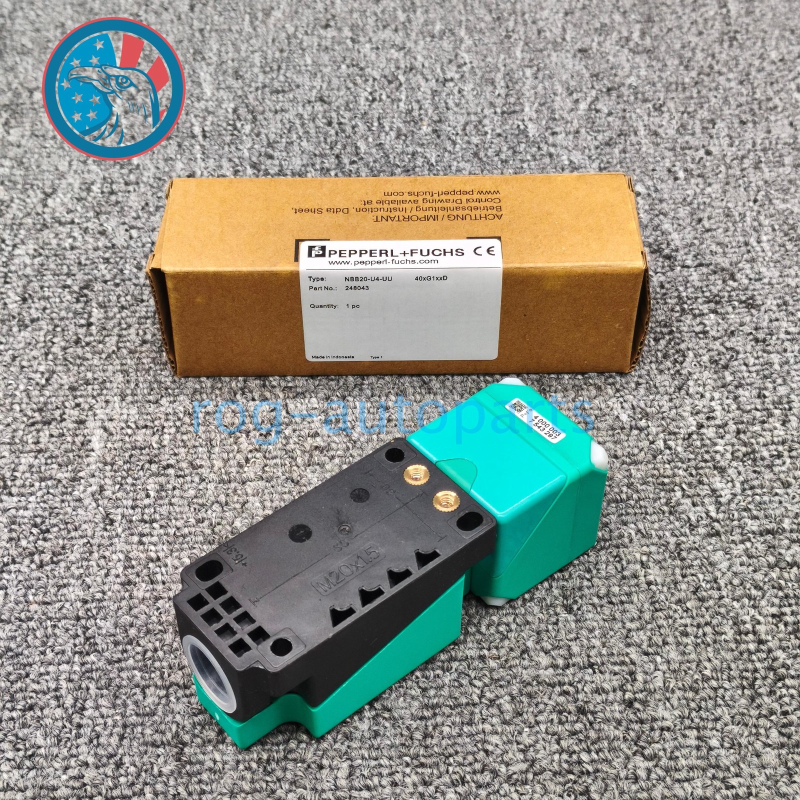 New In Box For PEPPERL + FUCHS NBB20-U4-UU Inductive Sensor STOCK Free Shipping