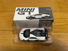 Mini GT Bugatti Divo White Minicar Used - Toy Car - M