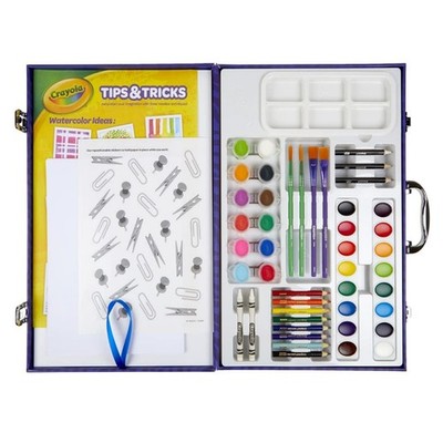 Crayola Paint & Create Staffelei Etui 65 Stück Kinder Kunst Set Bastelset Alter 4+