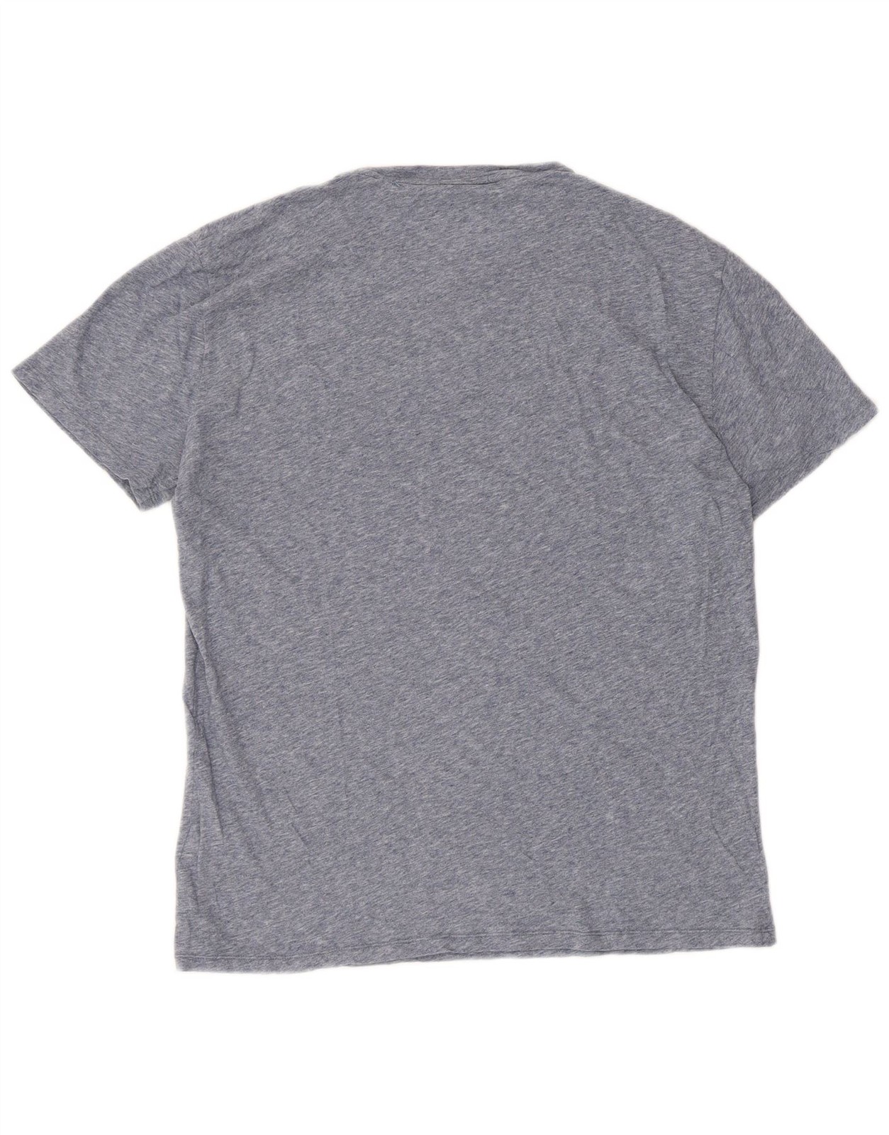 Lacoste Mens Regular Fit T-Shirt Top Size 4 Medium Blue Flecked Cotton AQ06 thumbnail 2