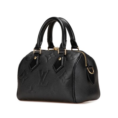 LOUIS VUITTON ブラック ハンドバッグ Louis Vuitton Monogram Empreinte Speedy Bandouliere 20
