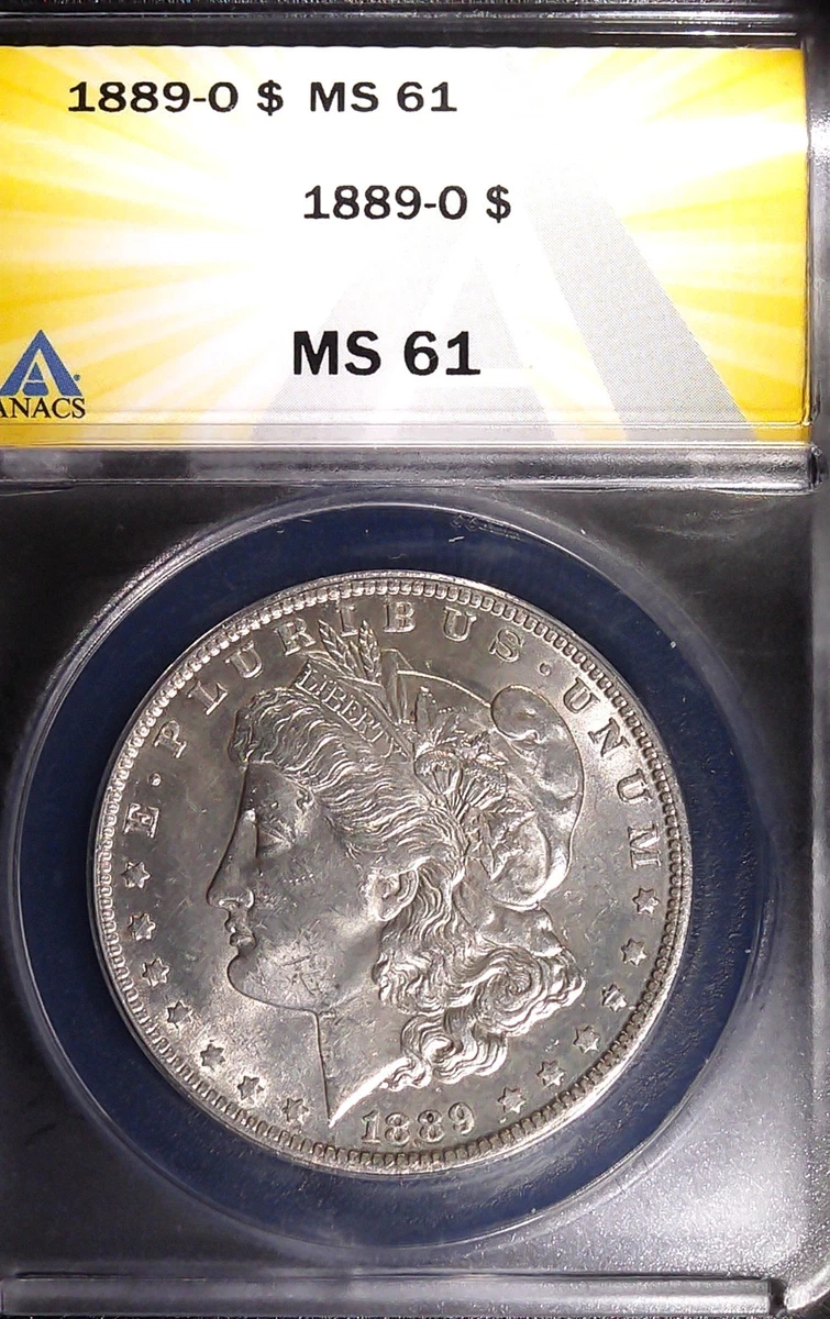 MS 61 Graded 1889 Year Morgan US Dollars (1878-1921) for sale | eBay
